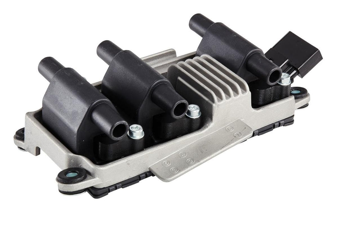 HELLA 5DA 358 057-291 Zündspule - 12V - 5-polig - Blockzündspule - geschraubt