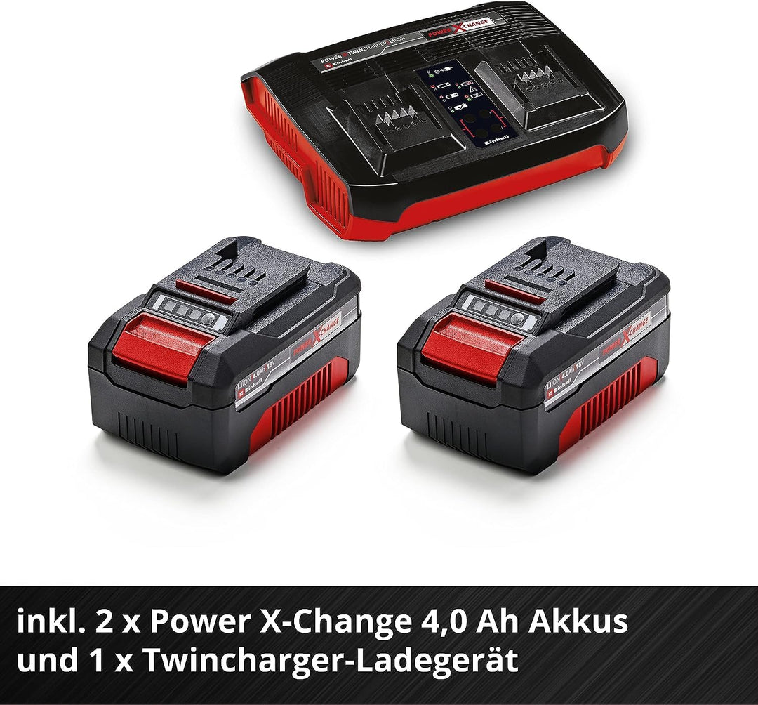Einhell Akku-Rasenmäher GP-CM 36/450 Kit Power X-Change (36 V, 38 cm Schnittbreite, 450 m², Brushles