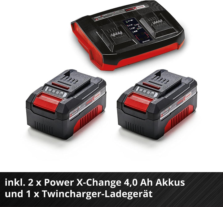 Einhell Akku-Rasenmäher GP-CM 36/450 Kit Power X-Change (36 V, 38 cm Schnittbreite, 450 m², Brushles
