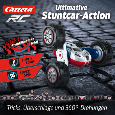 Carrera RC 2,4GHz Turnator - 360° Flip Action I Ferngesteuertes Auto für drinnen & draussen I Elektr