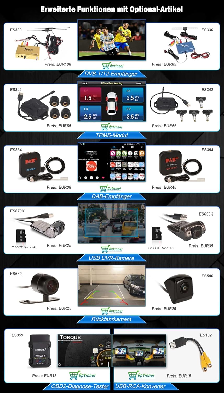 Acht-Kern 4GB+64GB Android 14 DAB+ Autoradio GPS Für Fiat Grande Punto Linea 2012-2016 mit Navigatio