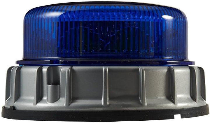 HELLA - LED-Blitz-Kennleuchte - K-LED 2.0 F - 12/24V - blau - Anbau - Kabel: 1450mm - Stecker: offen