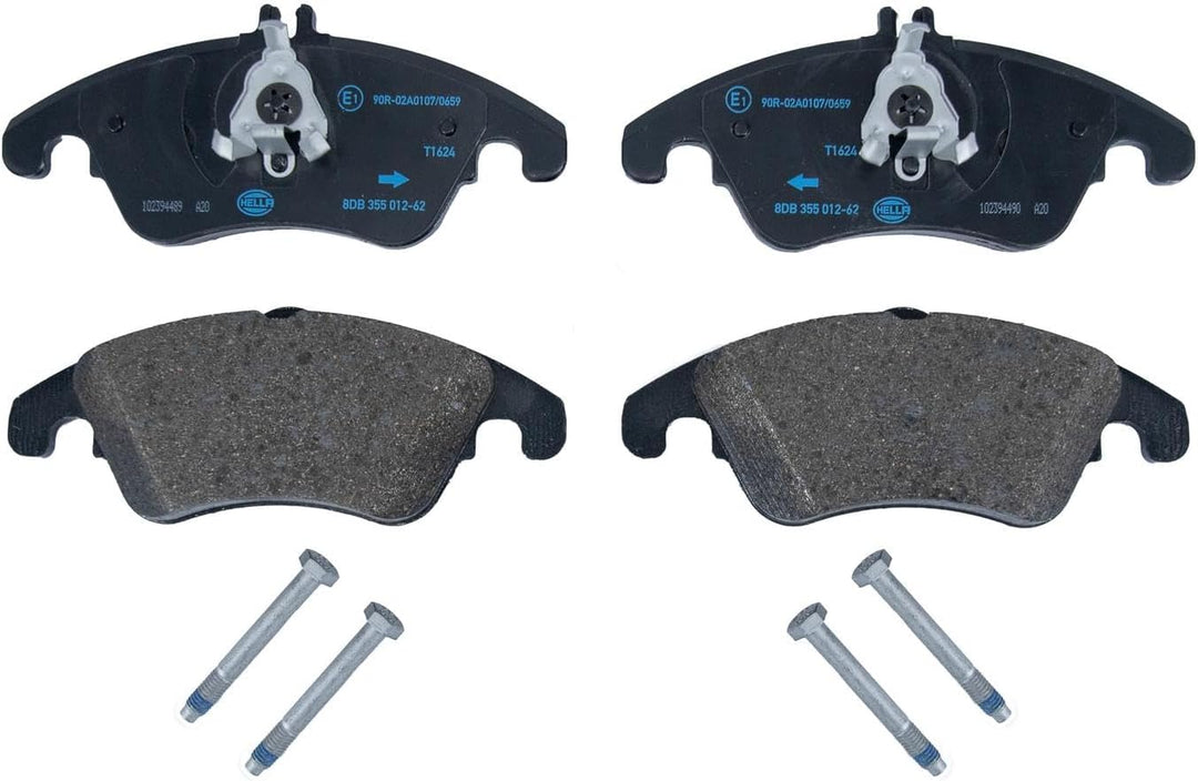 HELLA PAGID 8DB 355 012-621 Bremsbelagsatz - T1624 - Dicke/Stärke: 19.4mm - Bremssystem: Lucas - für