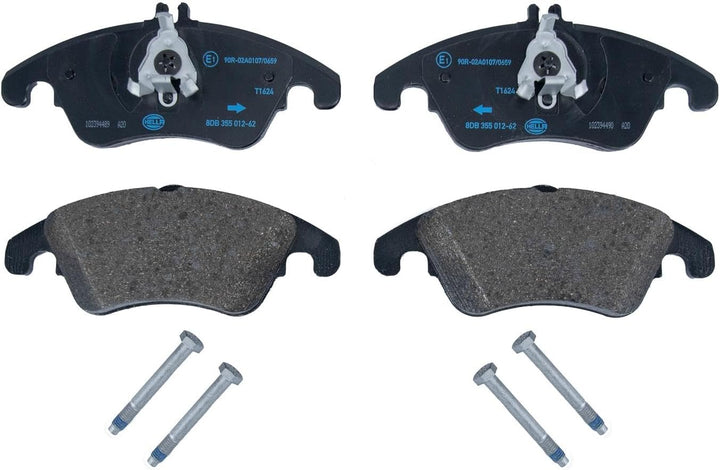 HELLA PAGID 8DB 355 012-621 Bremsbelagsatz - T1624 - Dicke/Stärke: 19.4mm - Bremssystem: Lucas - für