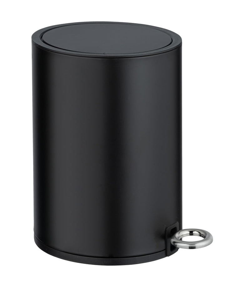 WENKO Kosmetikeimer Mod. Monza 3 Liter, Bad Treteimer mit Easy-Close Absenkautomatik, integrierter M