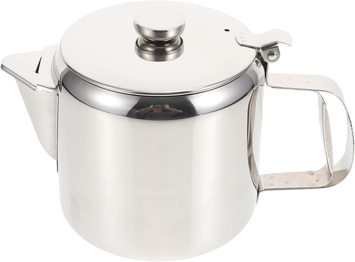 Cabilock Wasserkessel Edelstahl Teekessel Teekanne mit Griff Edelstahl Kessel Camping Teakettle Tee