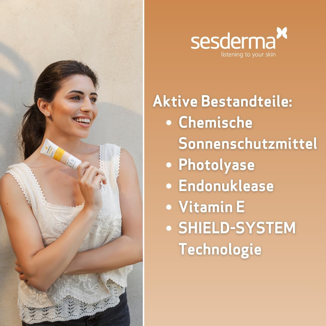 REPASKIN FACIAL SPF50 tacto seda con color 50 ml