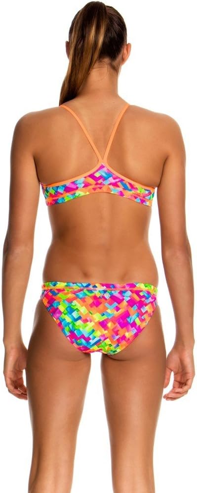 Funkita Schwimmbikini Set Racerback Stroke Rate Mädchen 140 Mehrfarbig, 140 Mehrfarbig