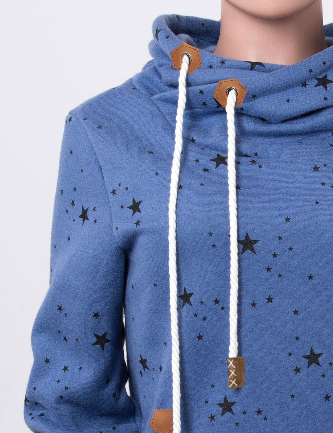 Cassiecy Damen Kapuzenpullover Winter Langarm Hoodie Pullover Baumwoll Casual Sweatshirt Winterjacke