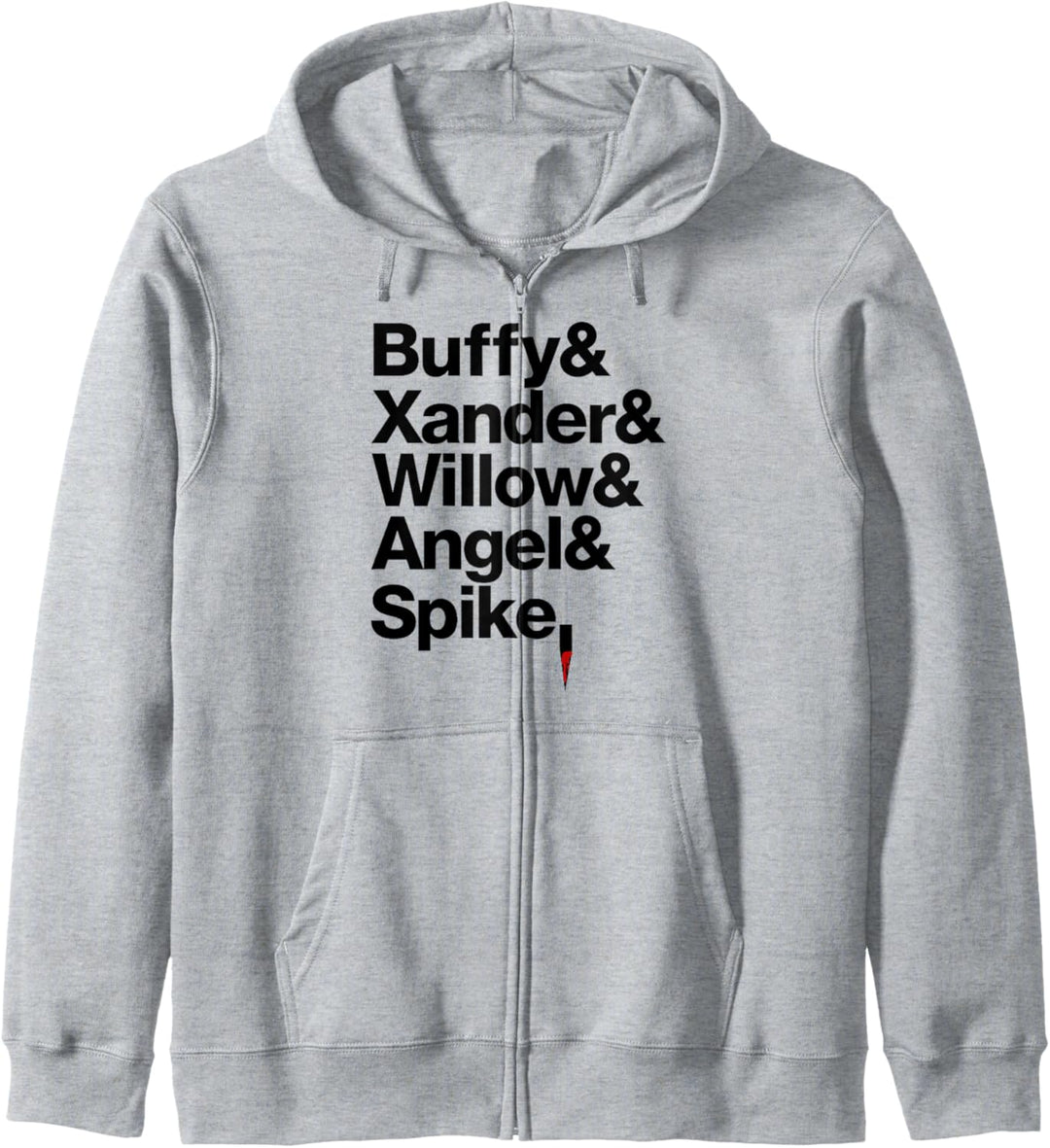 Buffy the Vampire Slayer Buffy Xander Willow Angel Spike Kapuzenjacke