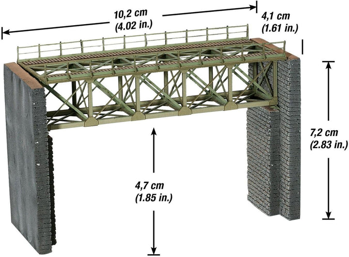 Noch 62810 - Stahlbrücke Laser-Cut Bausatz