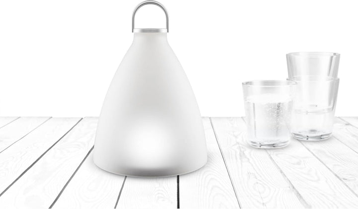 EVA SOLO | SunLight Bell klein | Verstecktes Solarmodul | Frosted glass 20cm, 20cm