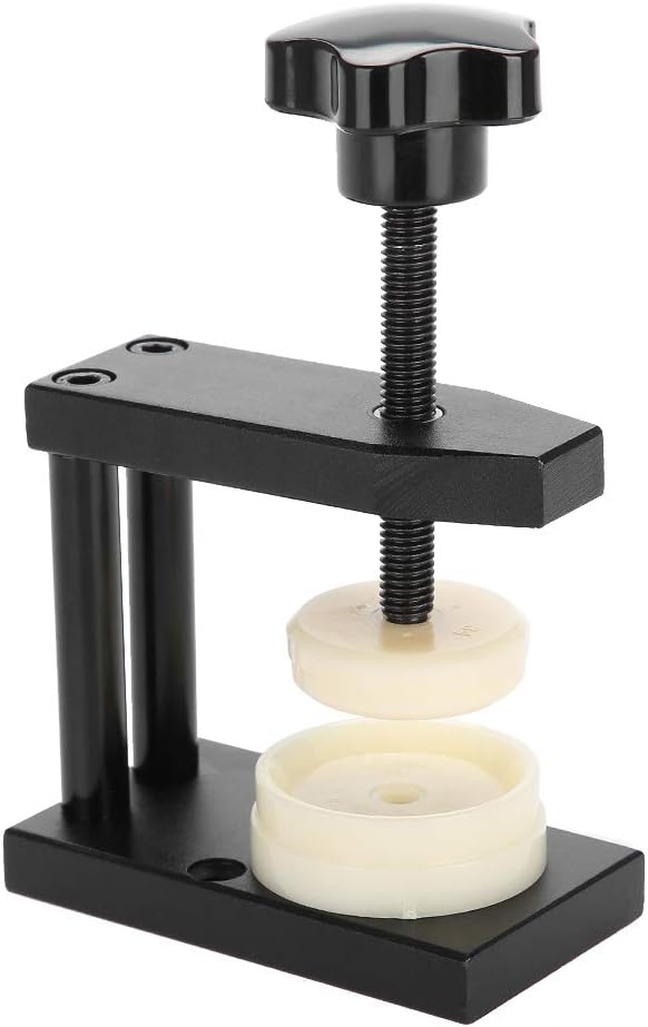 Firm Watch Crystal Press Tool Praktisch, Uhrpresse, mit 12 Dies Watch Press Set Back Case Closer, Wa
