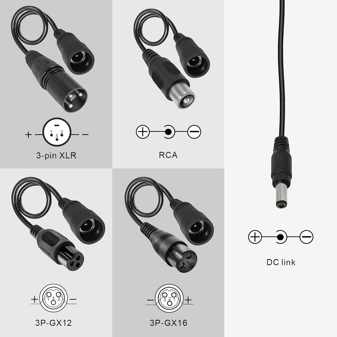 29.4V 2A Li-ion  Ladegerät Mehrere Stecker Kompatibel mit Dream i-100 All Star Superfly Ranger, Astr