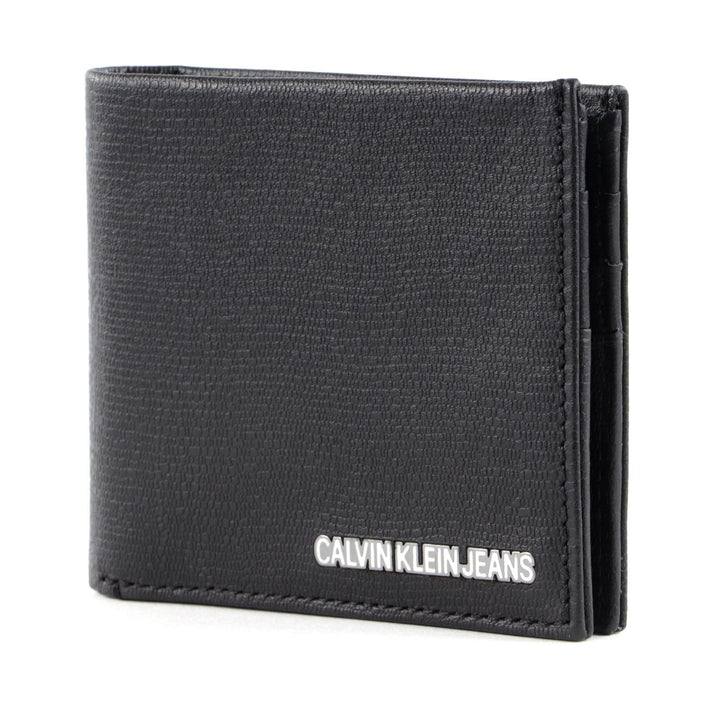 Calvin Klein Herren Jeans-Kollektion Reisezubehör-Reisebrieftasche, Schwarz