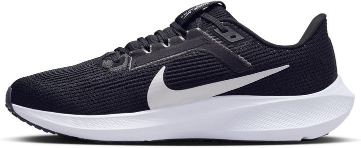Nike Herren Air Zoom Pegasus 40 Sneaker 40.5 EU Black White Iron Grey, 40.5 EU Black White Iron Grey