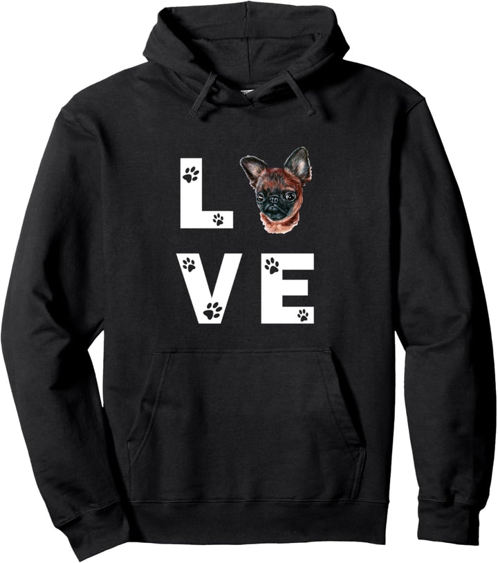 GRIFFON Hund Love Hundebesitzer Geschenk Pullover Hoodie