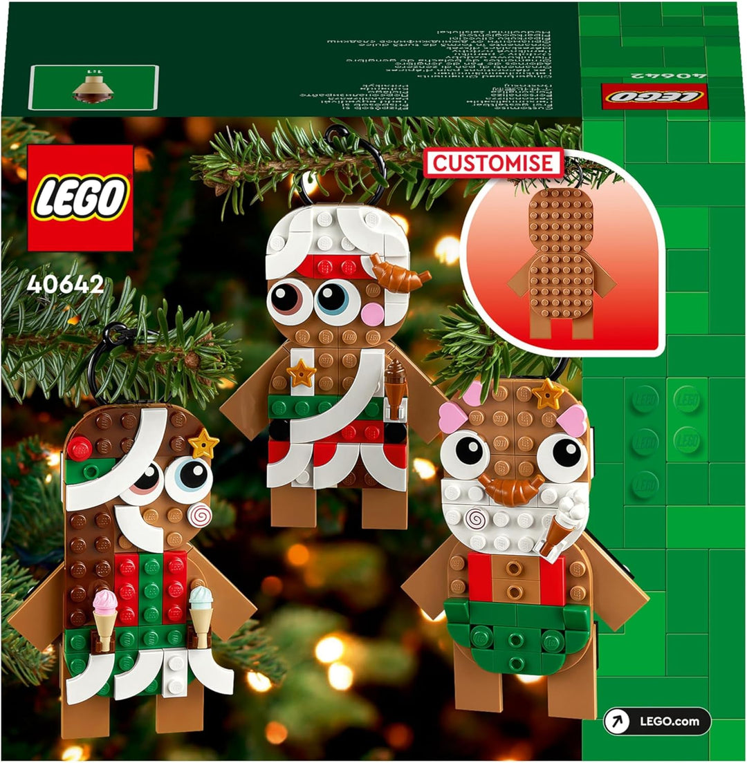 LEGO Lebkuchenmännchen Set, Spielzeug für Kinder ab 6 Jahren, Mädchen und Jungen, Geschenkidee zu We
