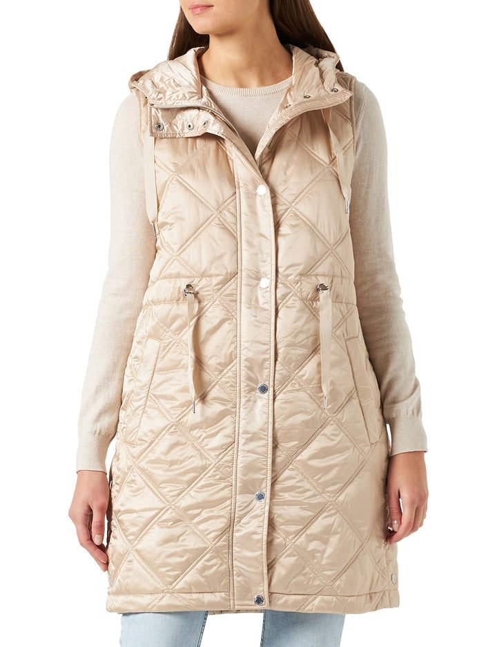 comma Damen Daunenweste 36 Beige 8031, 36 Beige 8031