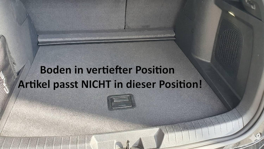 Kofferraumwanne mit Ladekantenschutz passend für BYD Seal U DM-i Plug-In-Hybrid ab 2024 (Boden in ho