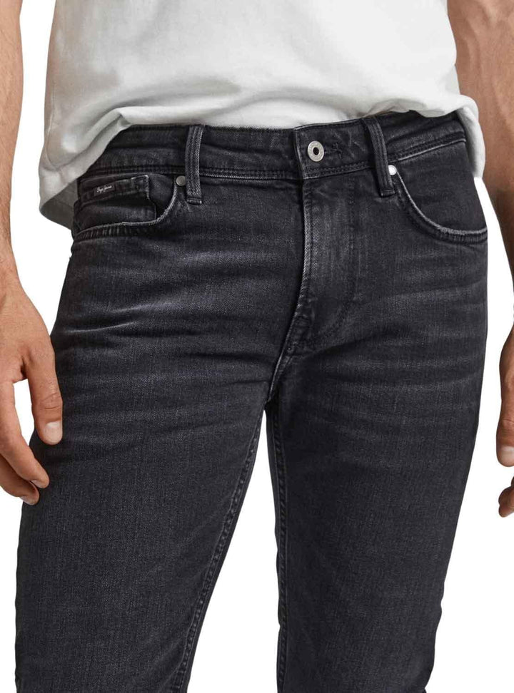Pepe Jeans Herren Jeans Finsbury 28W / 30L Black (Denim-xv1), 28W / 30L Black (Denim-xv1)