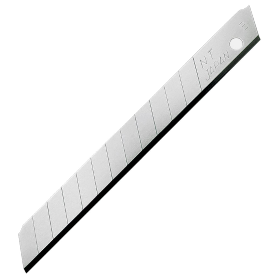 NT Cutter 9 mm Abbrechklingen, 50 Klingen/Packung, 1 Packung (BA-50P) 58 degree Karbonstahl, 50 Stüc