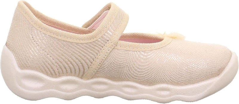Superfit Bubble Hausschuh 23 EU Weit Beige 4000, 23 EU Weit Beige 4000