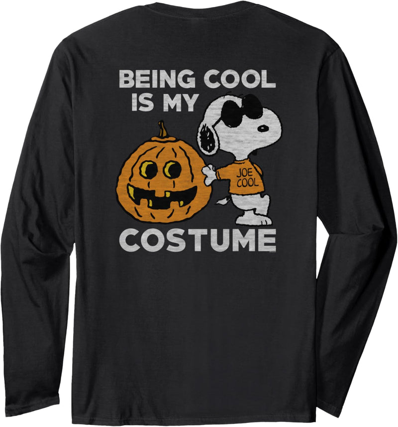 Peanuts Halloween Kürbis Kostüm Langarmshirt