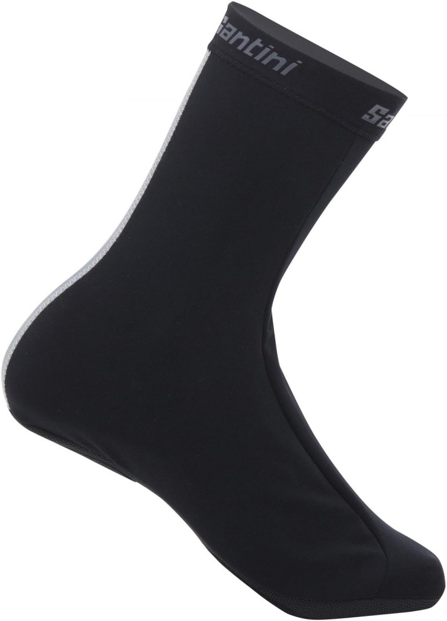 Santini Herren Vega 2 Überziehschuhe, Schwarz