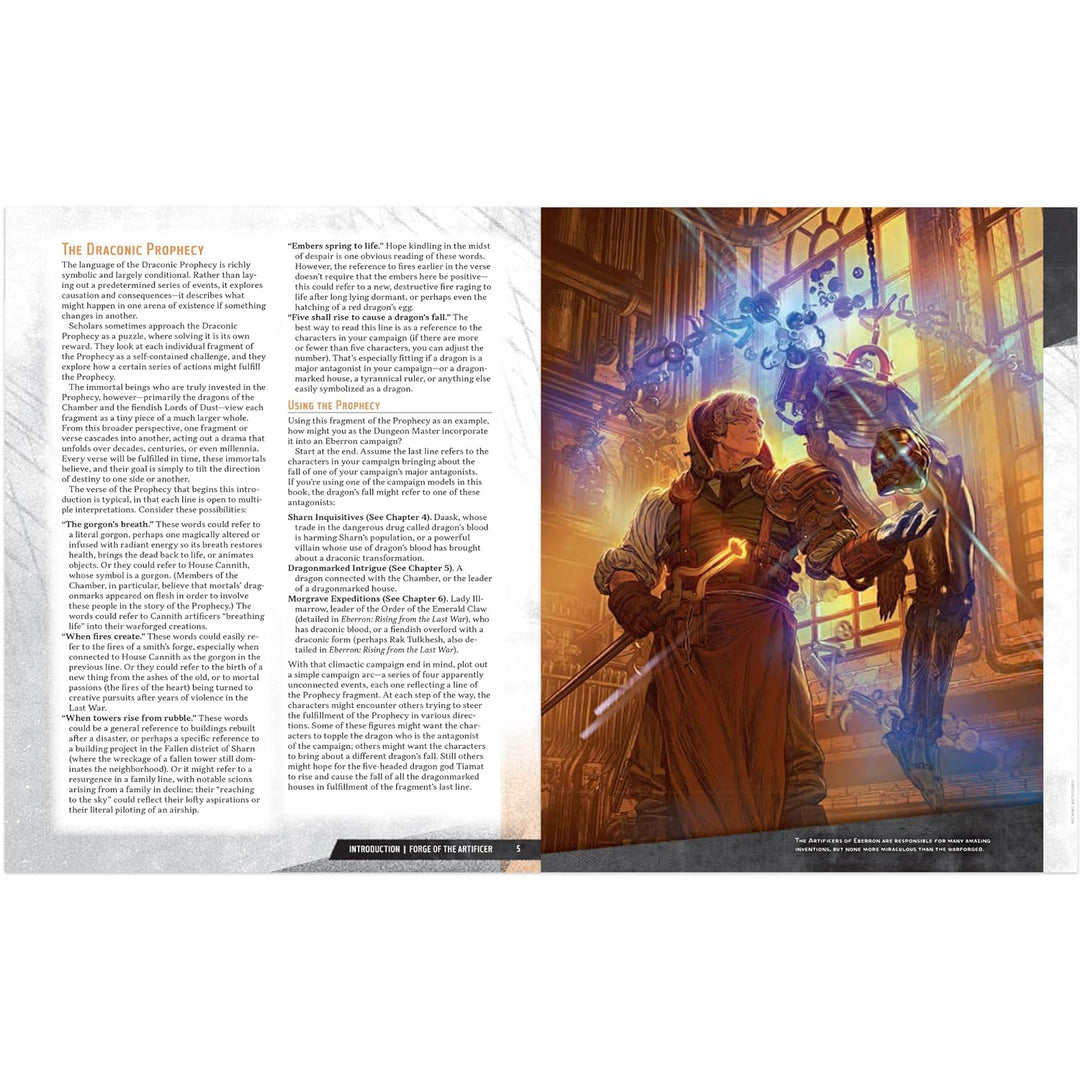 Dungeons & Dragons Eberron: Forge of The Artificer (D&D-Regelerweiterungsbuch) (Englische Version),