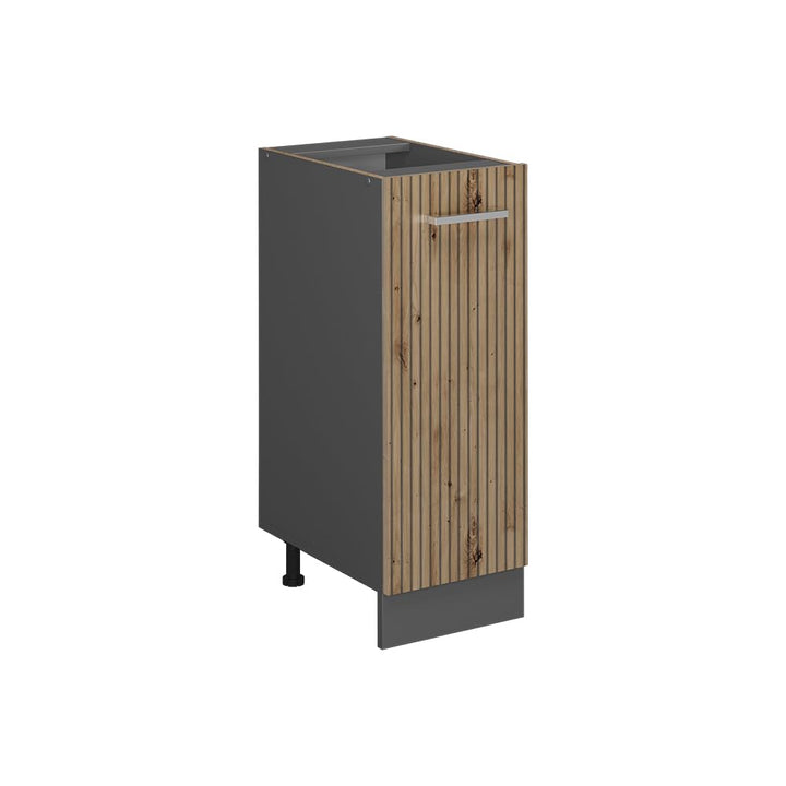 Vicco Apothekerschrank R-Line, Artisan-Eiche, 30 cm ohne Arbeitsplatte, zur freien Kombination inner