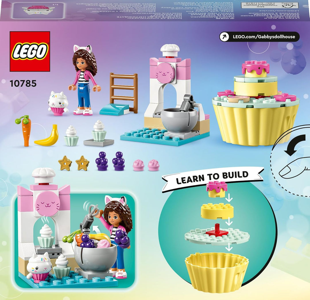 LEGO Gabby's Dollhouse Kuchis Backstube Set mit Gabby und Kuchi Figuren, Puppenhaus Küchen-Spielset