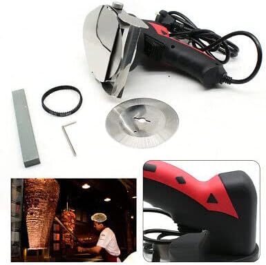 Elektrische D Nerschneider Nermesser Kebab Gyrosmesser Kebabmesser Bbq Doner Edelstahl Slicer 80W Ke