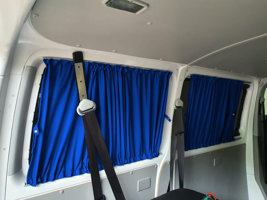 BREMER SITZBEZÜGE Mass Gardinen Vorhänge Sonnenschutz kompatibel mit VW T5 T6 T6.1 Transporter Carav