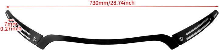 HDBUBALUS Motorrad-Windschutzscheiben-Verkleidungs-Set für Harley Touring Road Glide CVO FLTRU FLTRX