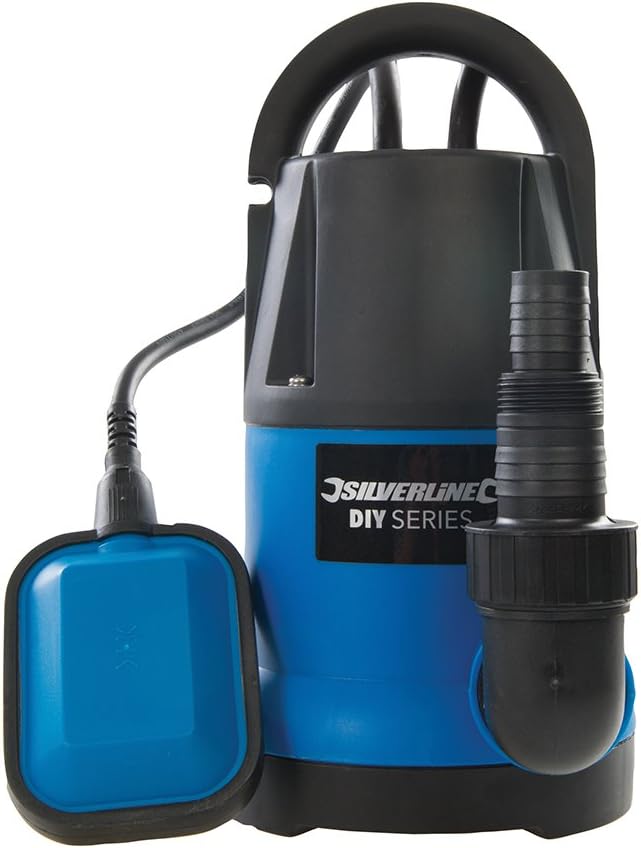 Silverline 752782 Reinwasser-Tauchpumpe, 250 W