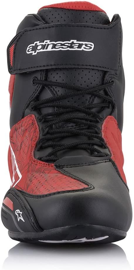 Alpinestars Nc Herren Motorradstiefel 47 EU Schwarz Weiss Rot, 47 EU Schwarz Weiss Rot