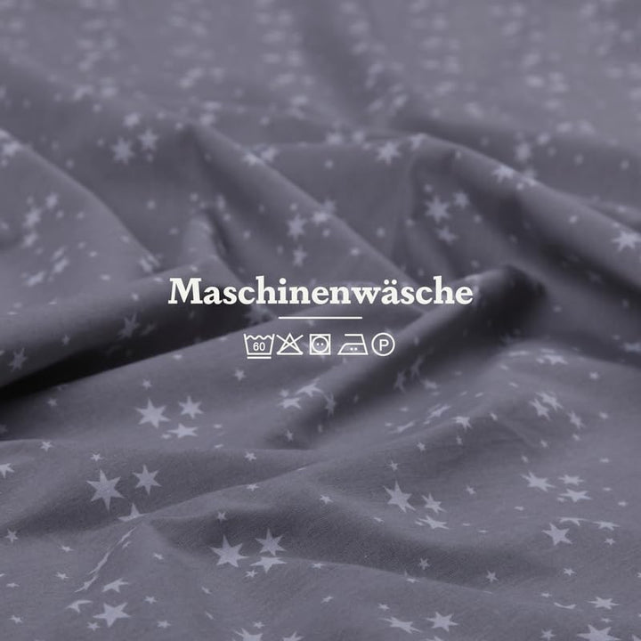 Kinder Bettwäsche 2-tlg (100x135cm / 40x60cm) Bettdecken Set, Baumwolle - Babybettwäsche mit Motiv -