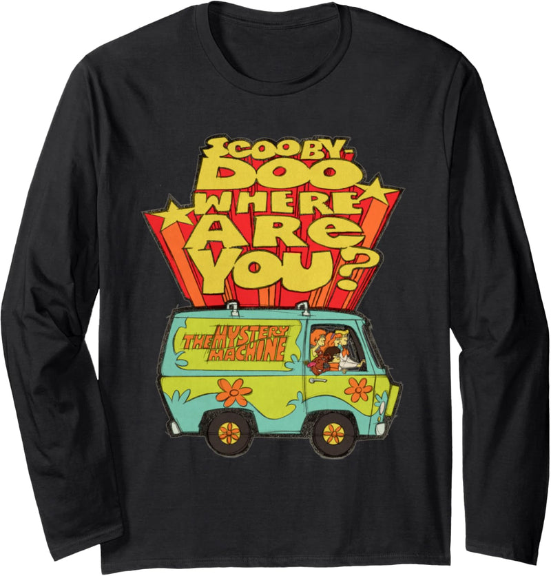 Scooby-Doo Where Are You Mystery Machine Langarmshirt