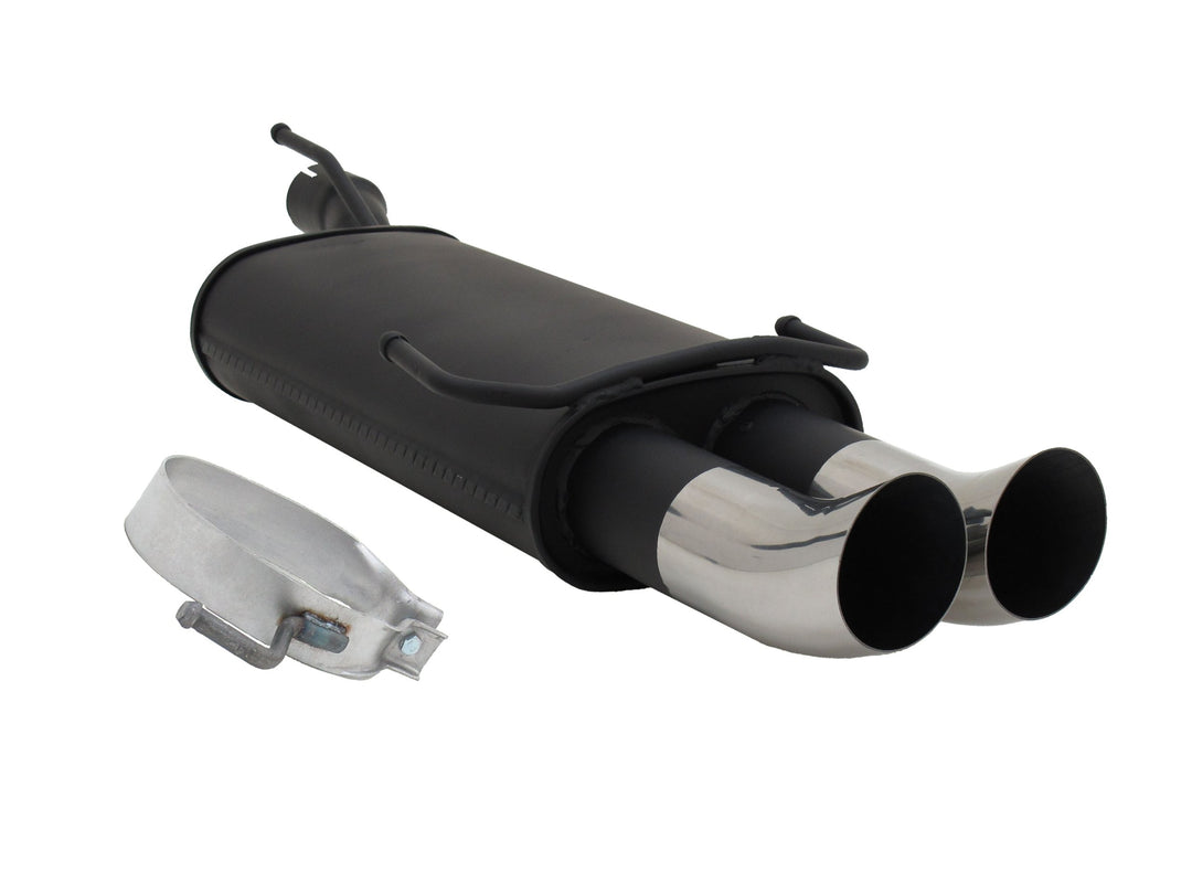 Novus Sportauspuff Gruppe N 2x76 DTM
