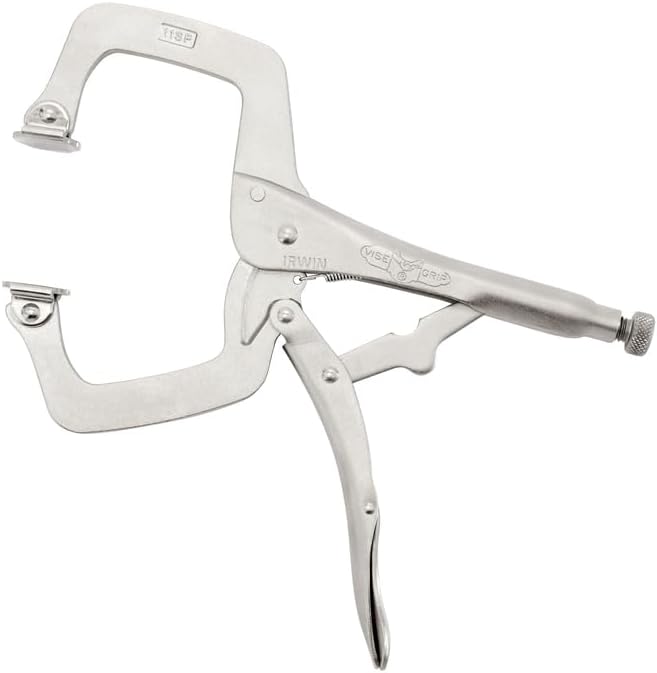 IRWIN VISE-GRIP Original Verriegelungszange mit Drehpads, 27,9 cm (11 Zoll) (20) Normale Schraubzwin