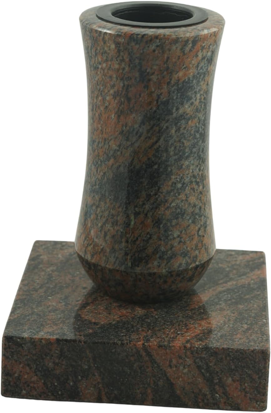 designgrab Grabvase Atria mit Granitsockel Gneis Klassisch Gneis Halmstad 27, Klassisch Gneis Halmst