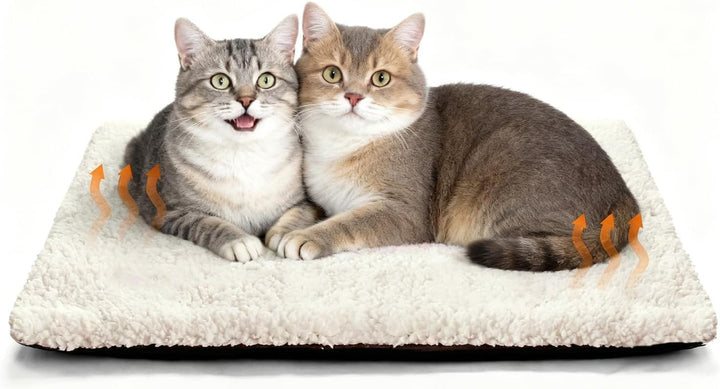 Mora Pets Selbstheizende Katzendecke Heizdecke für Katze Wärmedecke Selbstwärmend Decke Katze Heizma