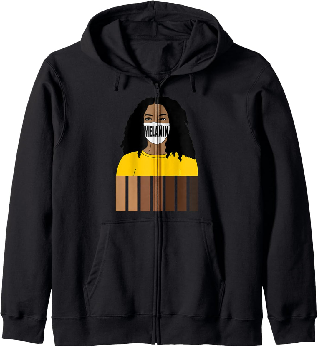 Oheneba: Melanin Afro Kapuzenjacke