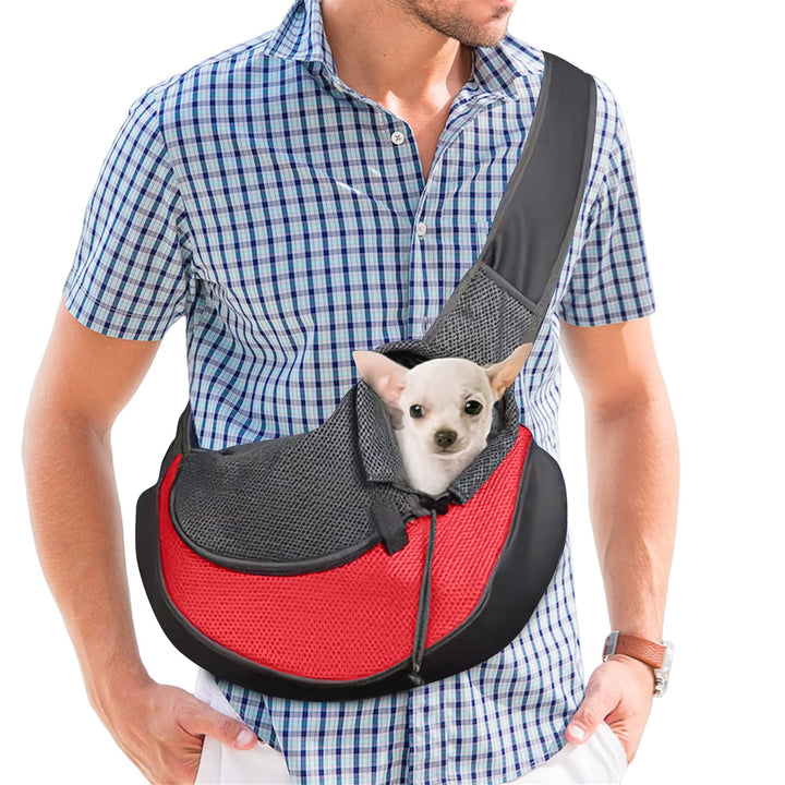PETCUTE Hundetragetasche Hundetasche Transporttasche für Katzen Single-Schulter Kleine Hunde Trageta