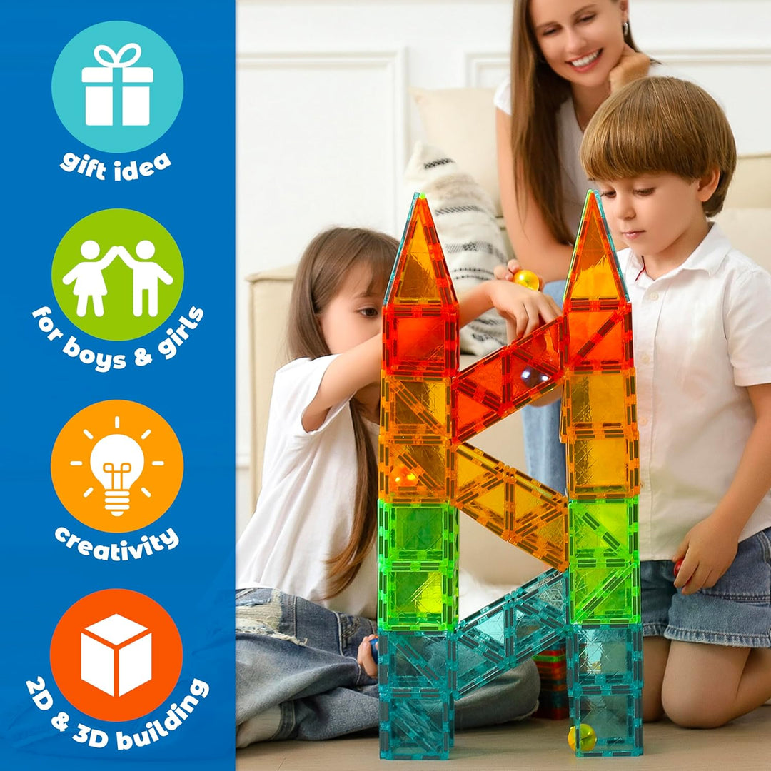 Geomag Magnetic Tiles Gems 32 Gemme Fliesen 32, Gemme Fliesen 32
