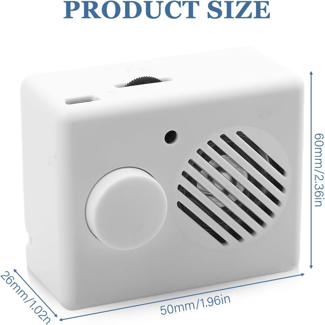 2 Stück Diktiergerät für Stofftiere 360s Soundmodul mit Aufnahmefunktion Mini Diktiergerät Spielzeug