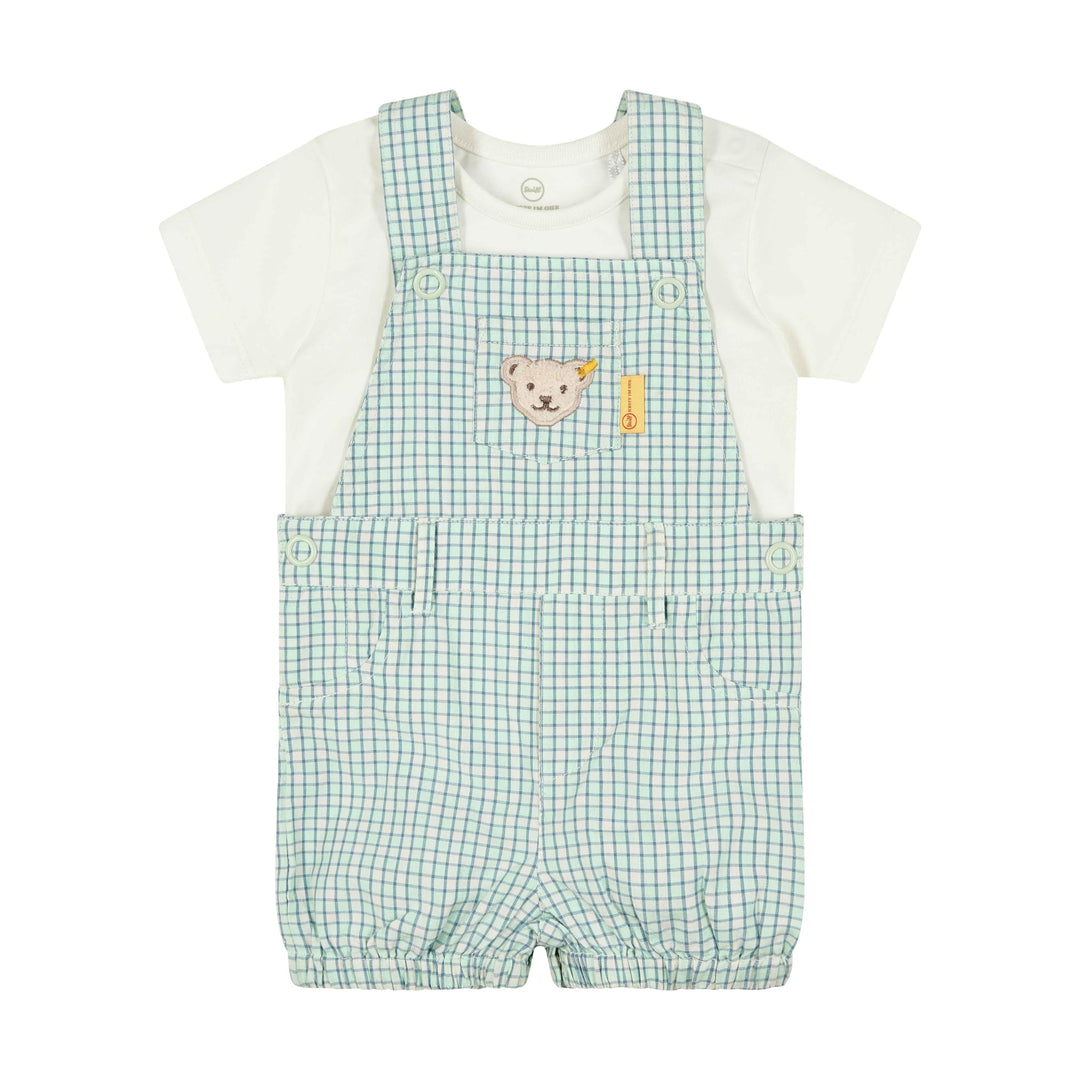 Steiff Baby-Jungen Set Hose + T-Shirt Kurzarm 68 SURF SPRAY, 68 SURF SPRAY