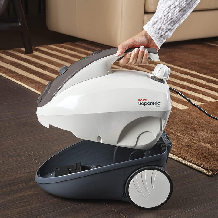 POLTI PTEU0267 Vaporetto Smart 30 S, maximal Druck 3 bar, Dampfausstoss bis zu 85 g/min, Anzeigesign