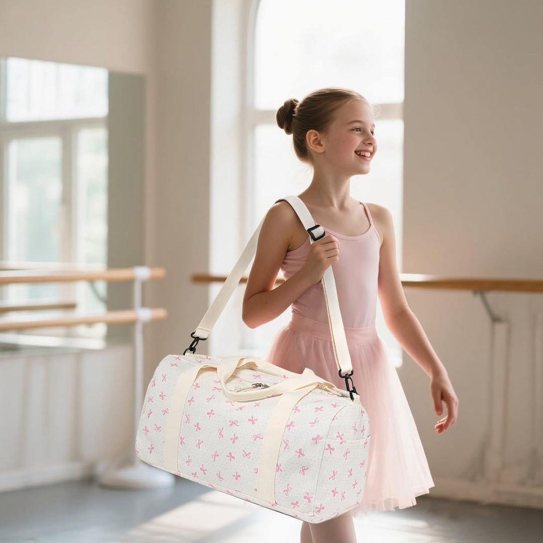 Sporttasche Kinder Schwimmtasche Jungen Damen mit Schuhfach und Nassfach Badetasche Teenager Kleine